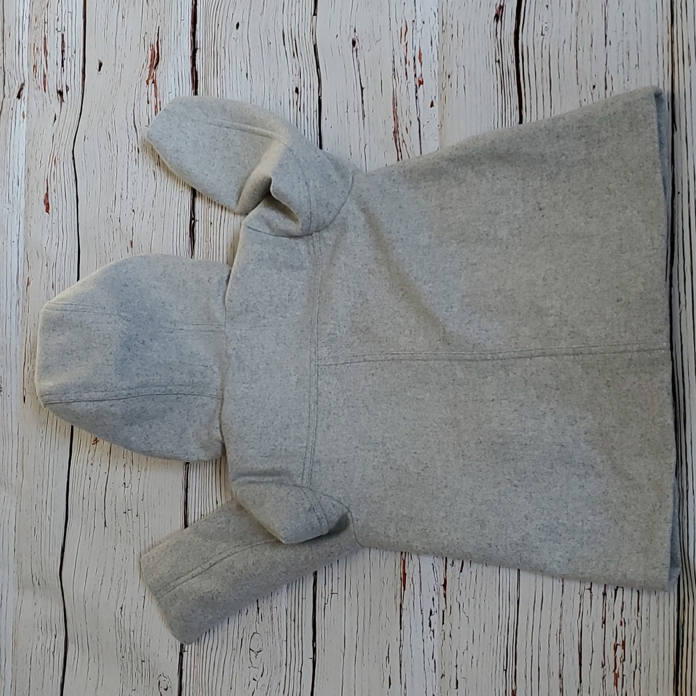 🆕️ GAP GIRLS GREY WOOL COAT 🤍 - Picture 9 of 10